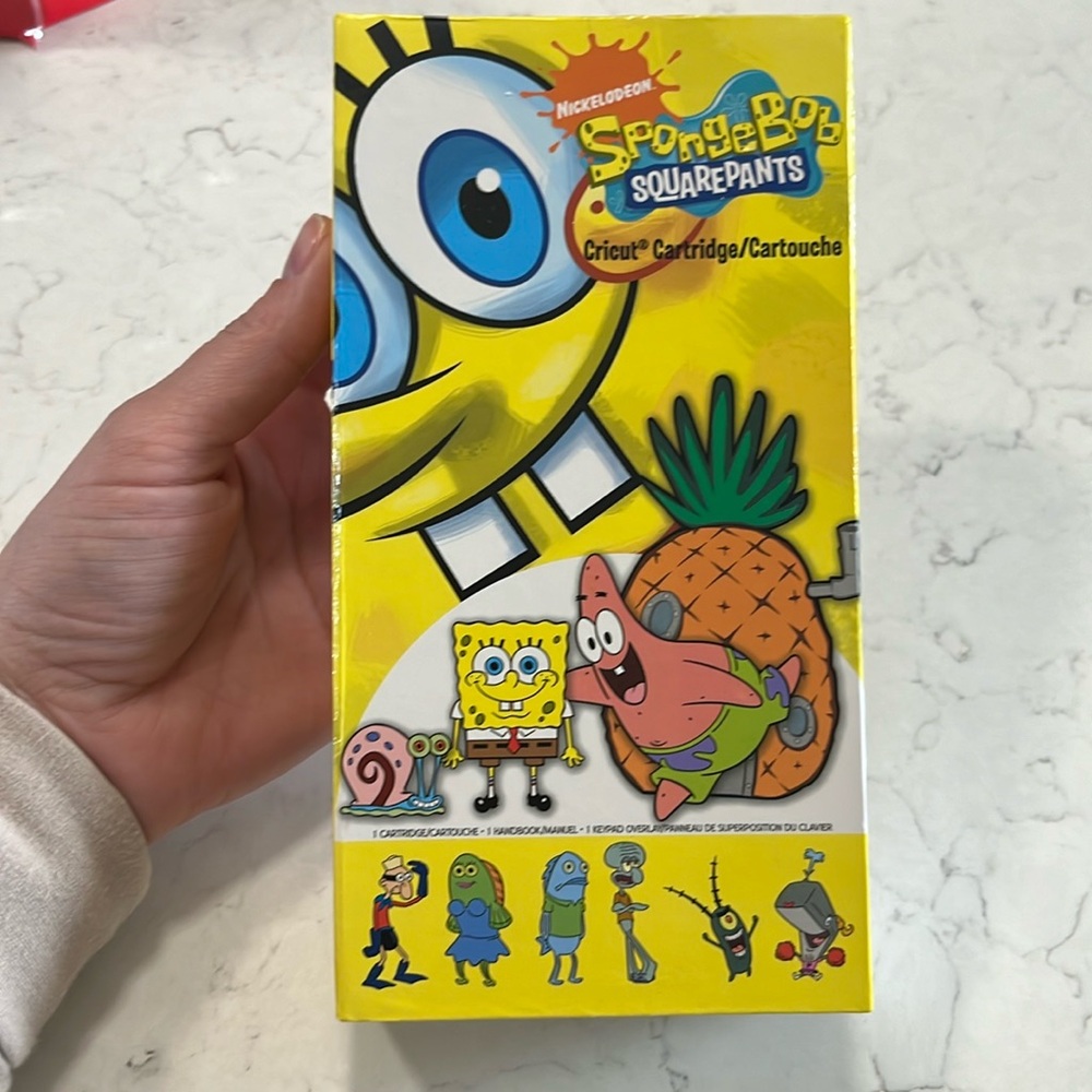 Cricut Nickelodeon SpongeBob SquarePants Cricut Cartridge